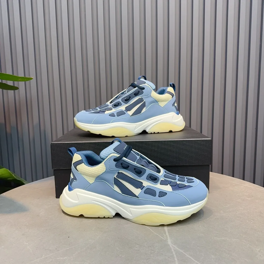 Men's shoes 💰740💰 AMIRI AMIRI fashion brand hot sale 🔥 Available all year round ✅ Official website synchronization Imported fabrics 1⃣️ vs 1⃣️ replica, original factory special original sole, 38-45 (38.45. Non-refundable)